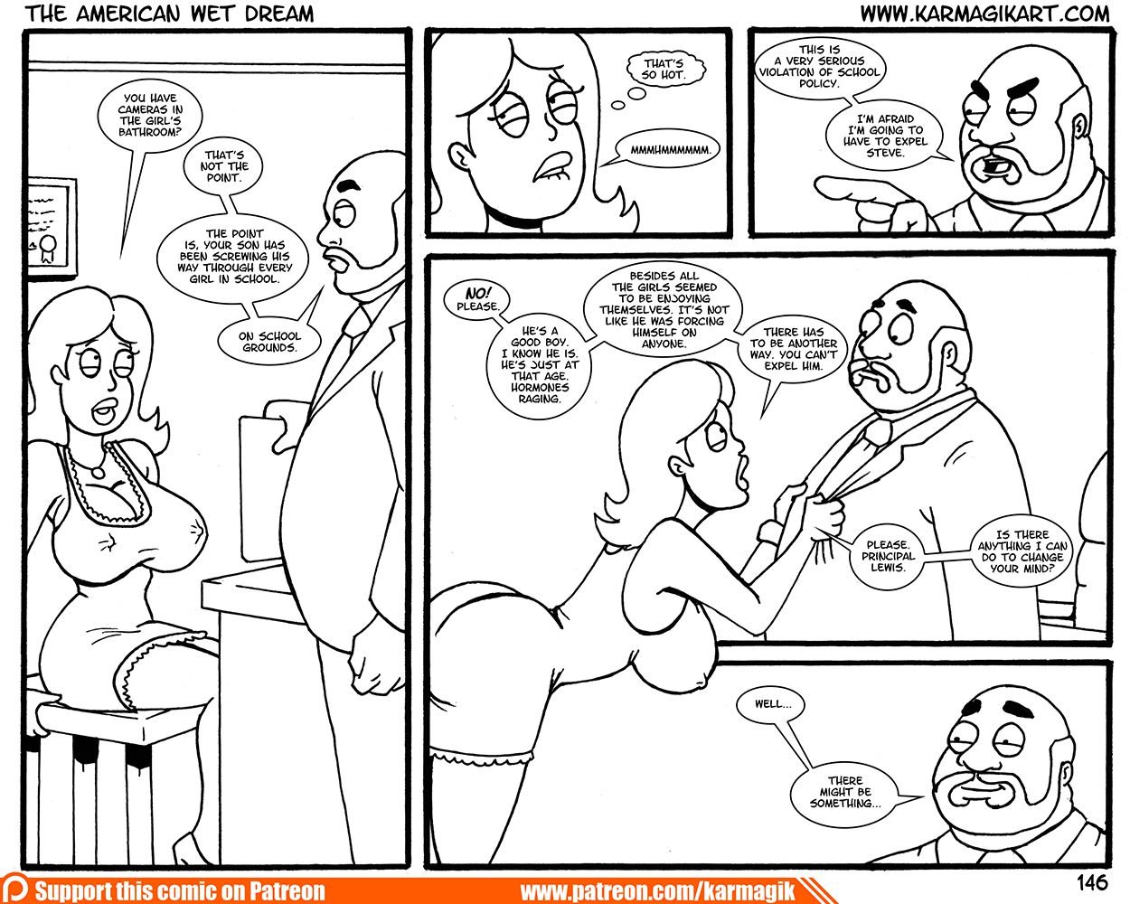 The American Wet Dream (American Dad!) [Karmagik] The American Wet Dream - No Color - (American Dad!) [Karmagik] – page 146