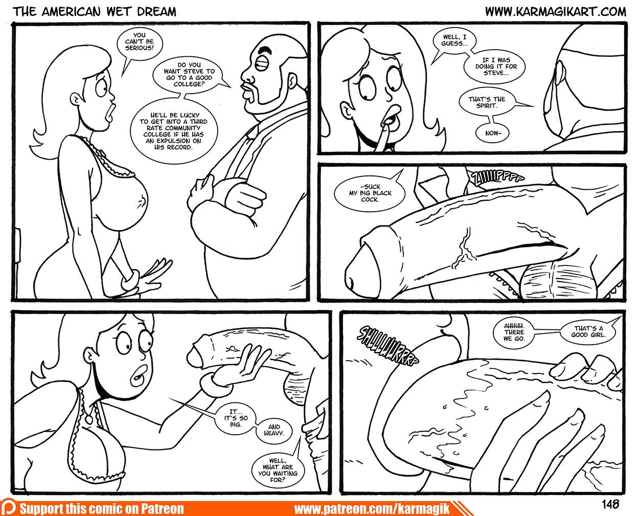 The American Wet Dream (American Dad!) [Karmagik] The American Wet Dream - No Color - (American Dad!) [Karmagik] – page 148
