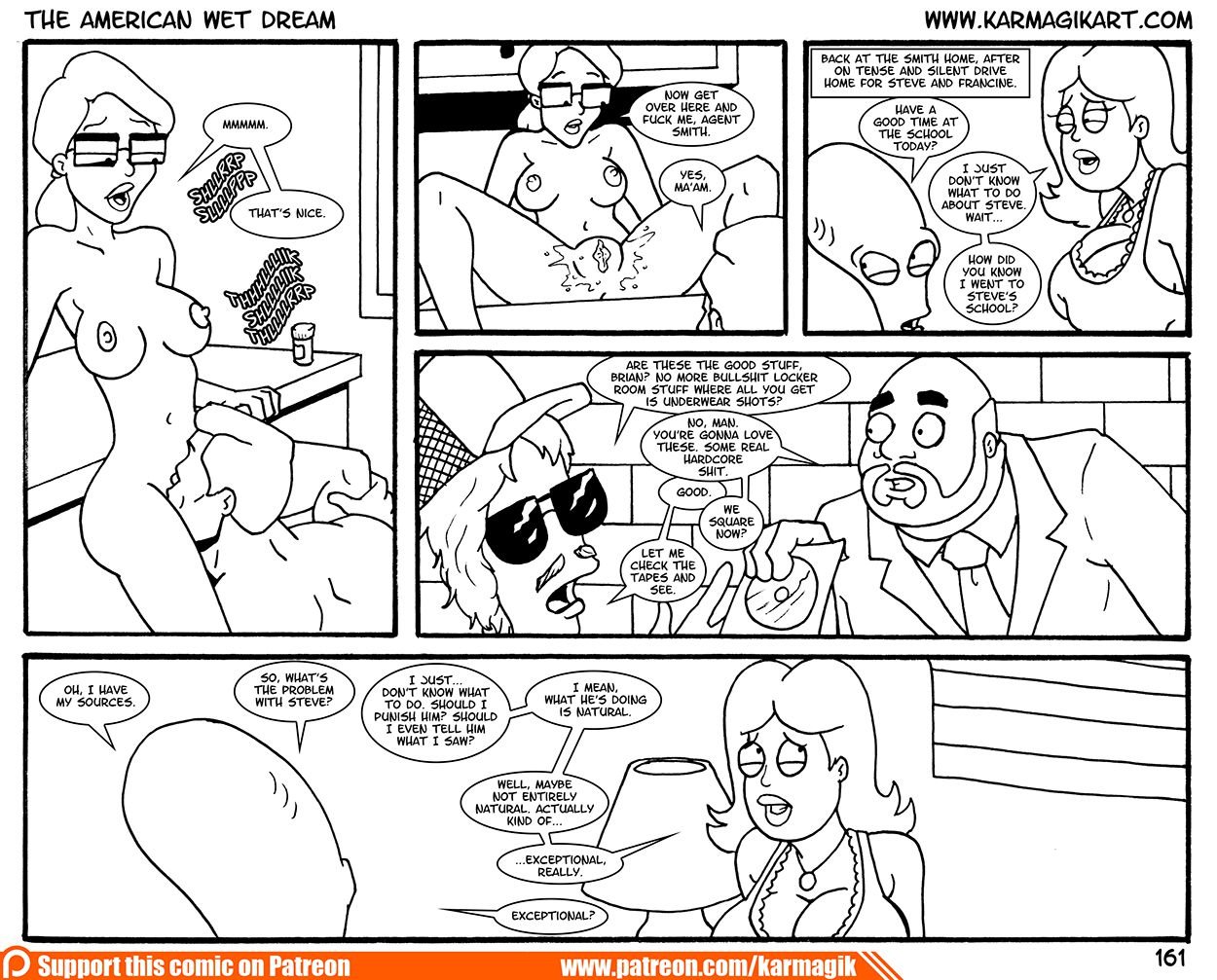 The American Wet Dream (American Dad!) [Karmagik] The American Wet Dream - No Color - (American Dad!) [Karmagik] – page 152