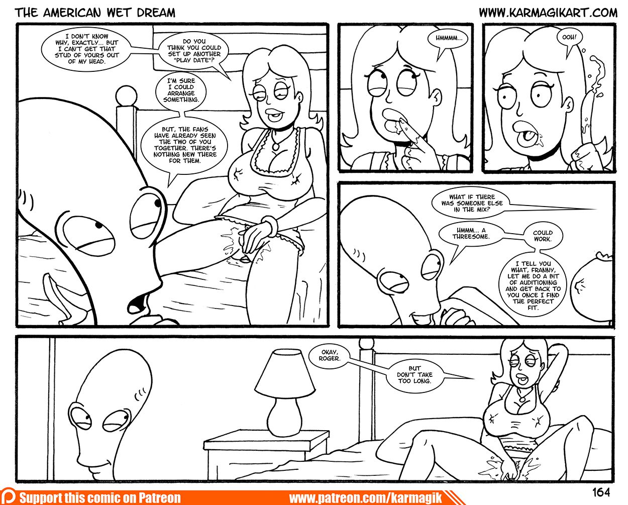 The American Wet Dream (American Dad!) [Karmagik] The American Wet Dream - No Color - (American Dad!) [Karmagik] – page 155
