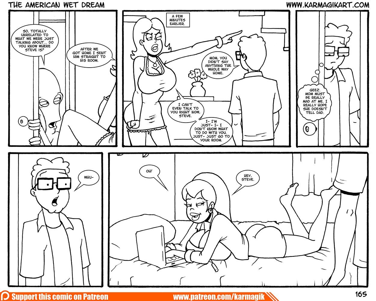 The American Wet Dream (American Dad!) [Karmagik] The American Wet Dream - No Color - (American Dad!) [Karmagik] – page 156