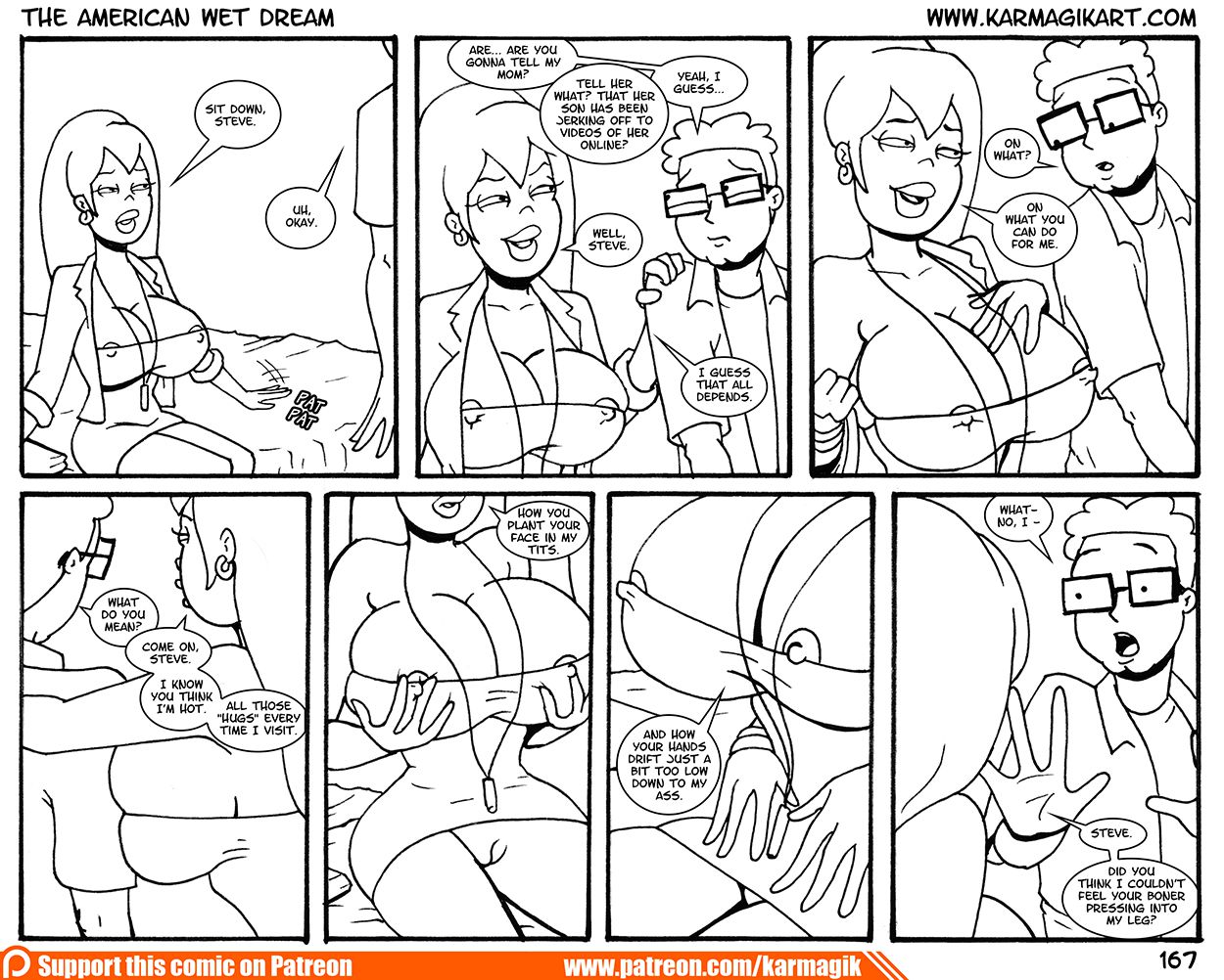 The American Wet Dream (American Dad!) [Karmagik] The American Wet Dream - No Color - (American Dad!) [Karmagik] – page 158