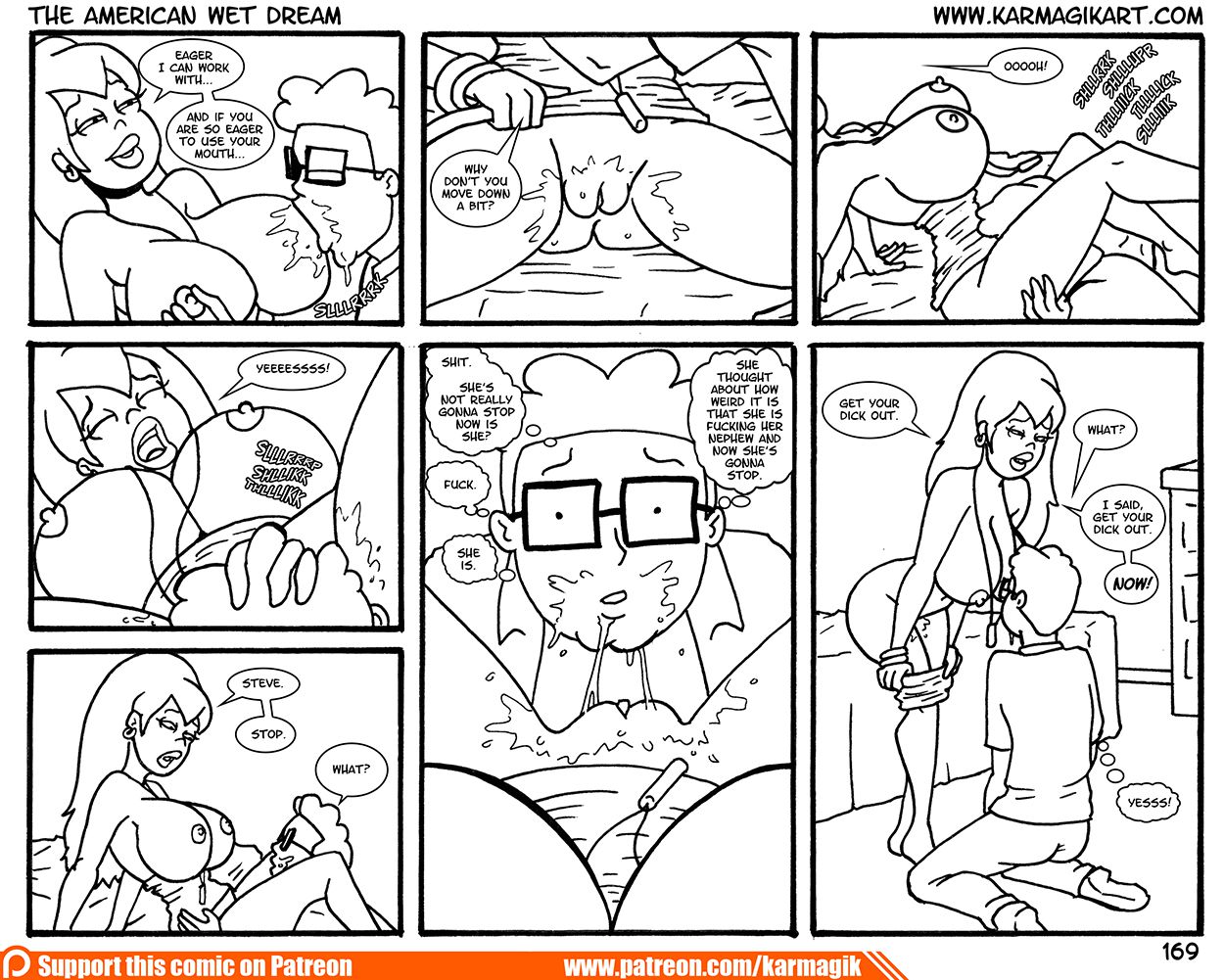 The American Wet Dream (American Dad!) [Karmagik] The American Wet Dream - No Color - (American Dad!) [Karmagik] – page 160