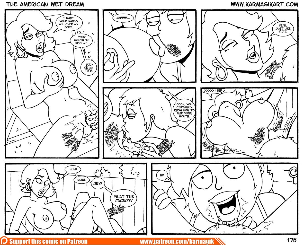 The American Wet Dream (American Dad!) [Karmagik] The American Wet Dream - No Color - (American Dad!) [Karmagik] – page 165