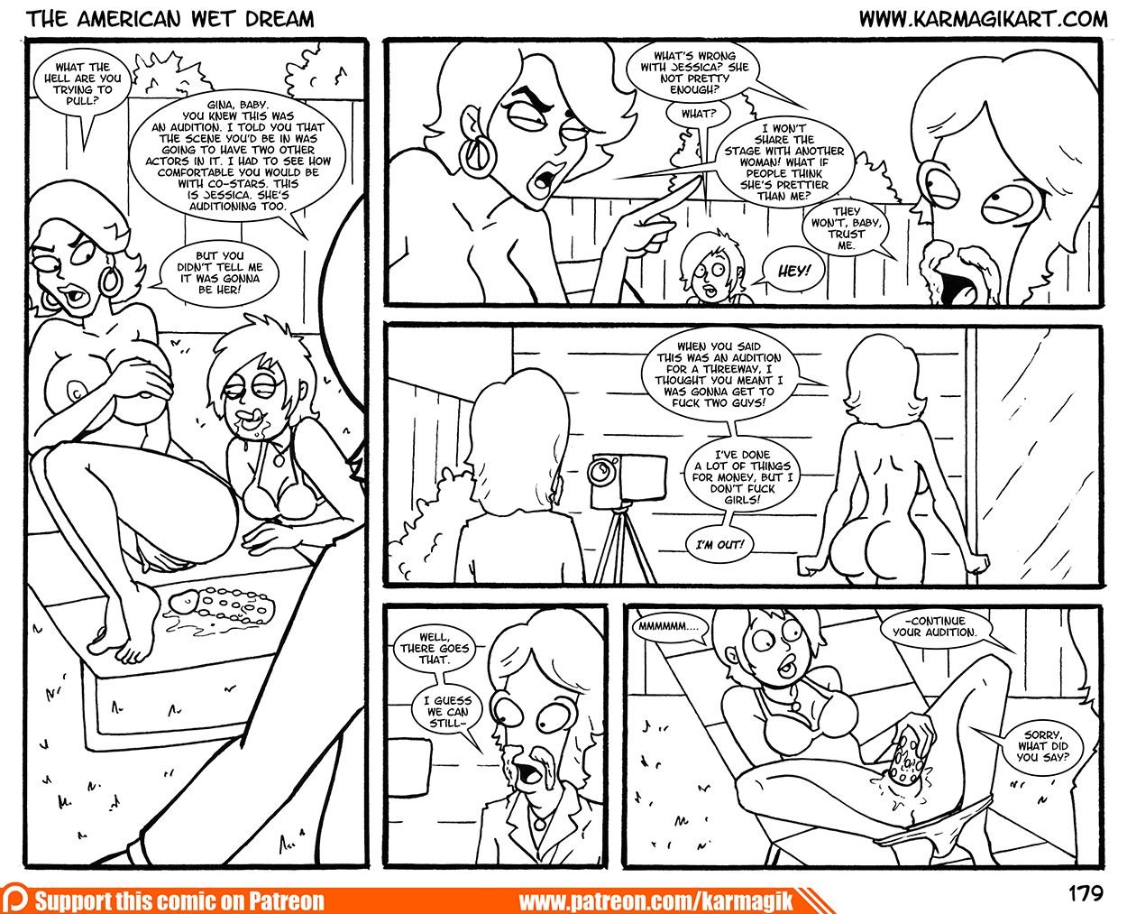 The American Wet Dream (American Dad!) [Karmagik] The American Wet Dream - No Color - (American Dad!) [Karmagik] – page 166