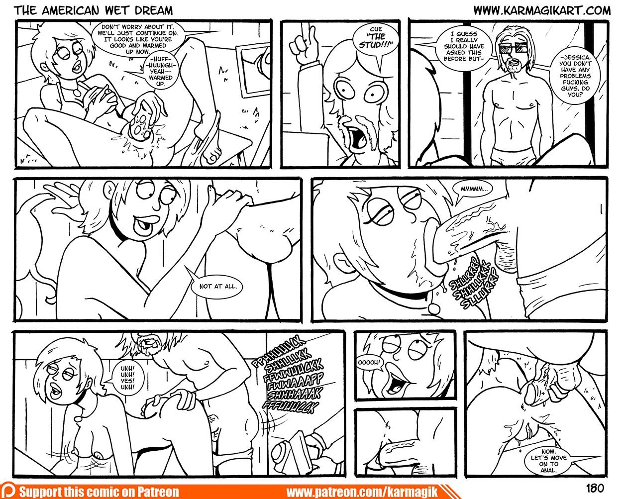 The American Wet Dream (American Dad!) [Karmagik] The American Wet Dream - No Color - (American Dad!) [Karmagik] – page 167