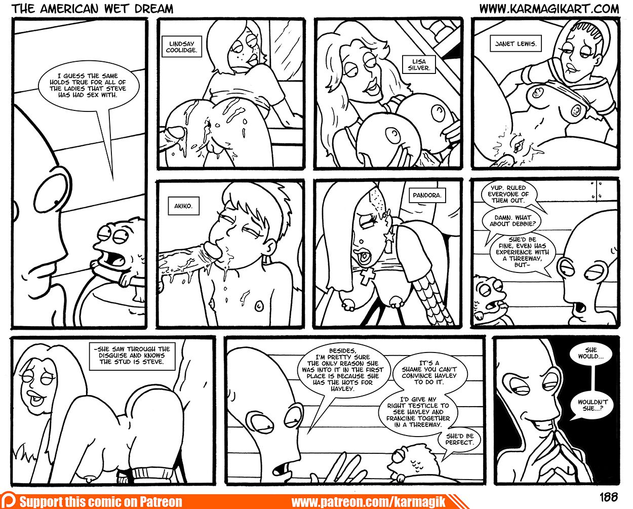 The American Wet Dream (American Dad!) [Karmagik] The American Wet Dream - No Color - (American Dad!) [Karmagik] – page 171