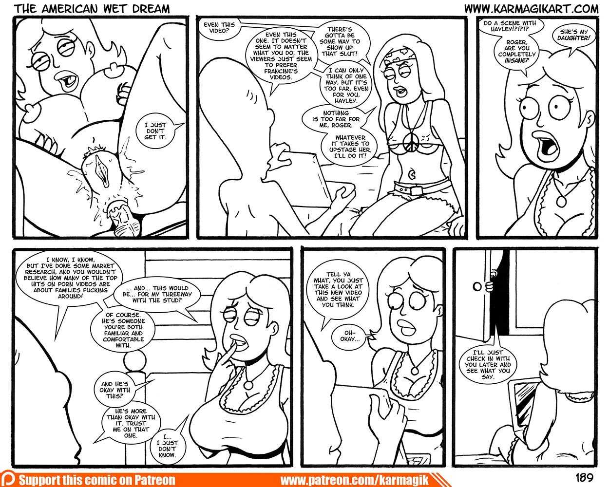The American Wet Dream (American Dad!) [Karmagik] The American Wet Dream - No Color - (American Dad!) [Karmagik] – page 172