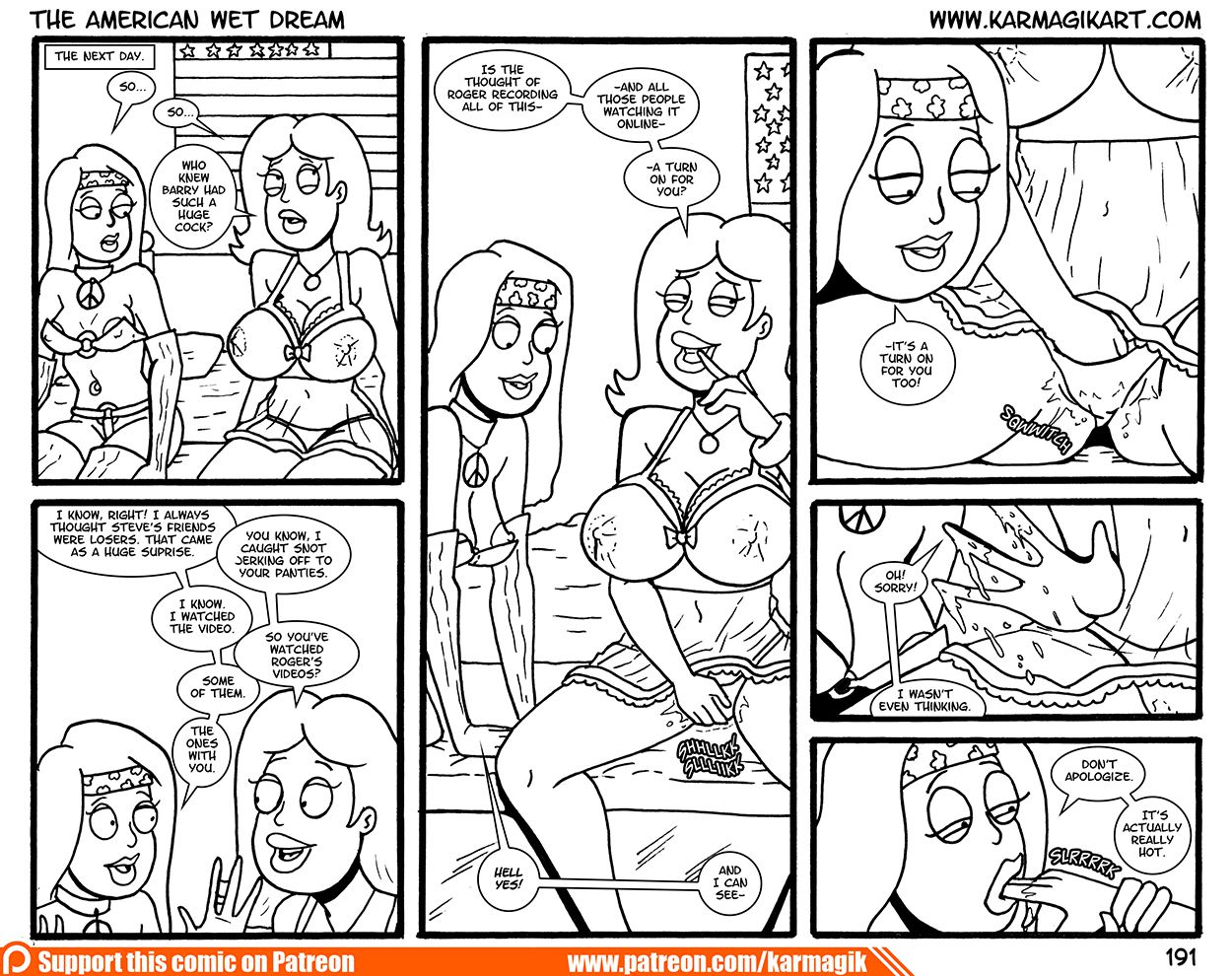 The American Wet Dream (American Dad!) [Karmagik] The American Wet Dream - No Color - (American Dad!) [Karmagik] – page 174