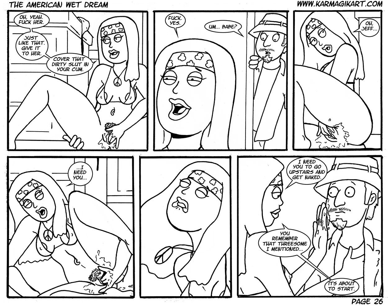 The American Wet Dream (American Dad!) [Karmagik] The American Wet Dream - No Color - (American Dad!) [Karmagik] – page 26