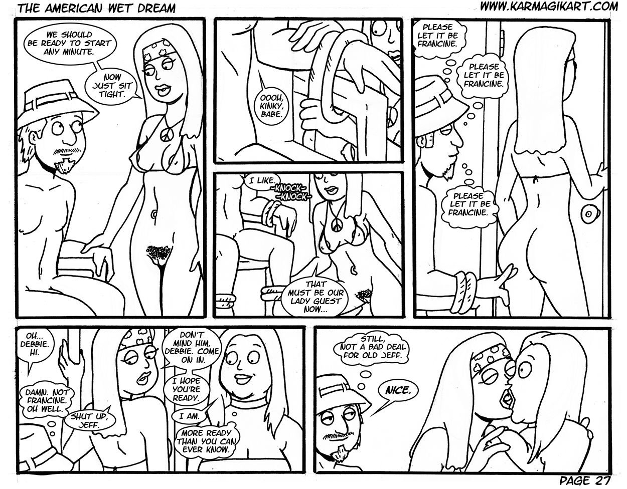 The American Wet Dream (American Dad!) [Karmagik] The American Wet Dream - No Color - (American Dad!) [Karmagik] – page 27