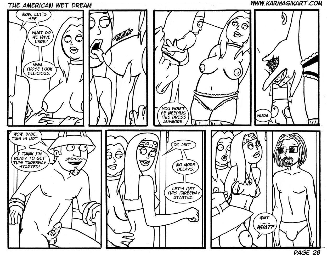 The American Wet Dream (American Dad!) [Karmagik] The American Wet Dream - No Color - (American Dad!) [Karmagik] – page 28