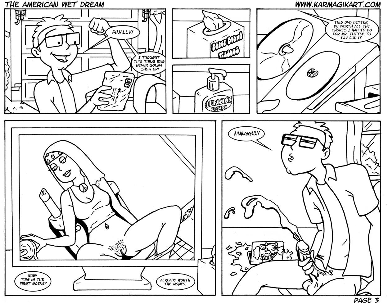 The American Wet Dream (American Dad!) [Karmagik] The American Wet Dream - No Color - (American Dad!) [Karmagik] – page 3
