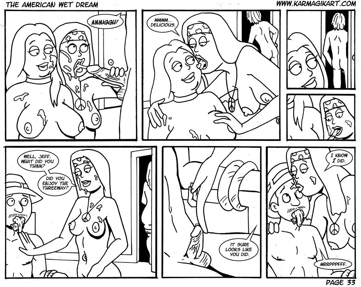 The American Wet Dream (American Dad!) [Karmagik] The American Wet Dream - No Color - (American Dad!) [Karmagik] – page 33