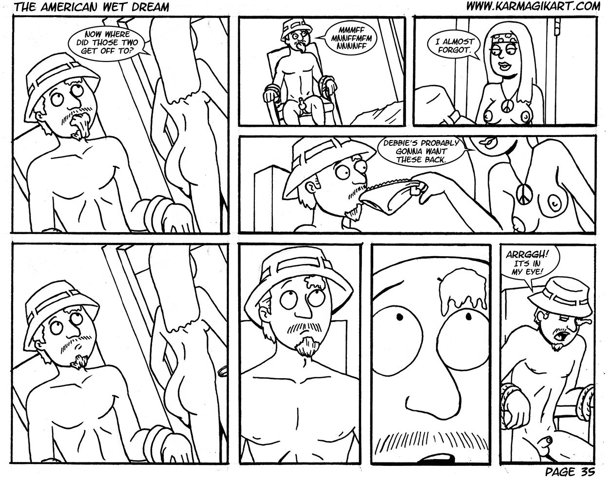 The American Wet Dream (American Dad!) [Karmagik] The American Wet Dream - No Color - (American Dad!) [Karmagik] – page 35