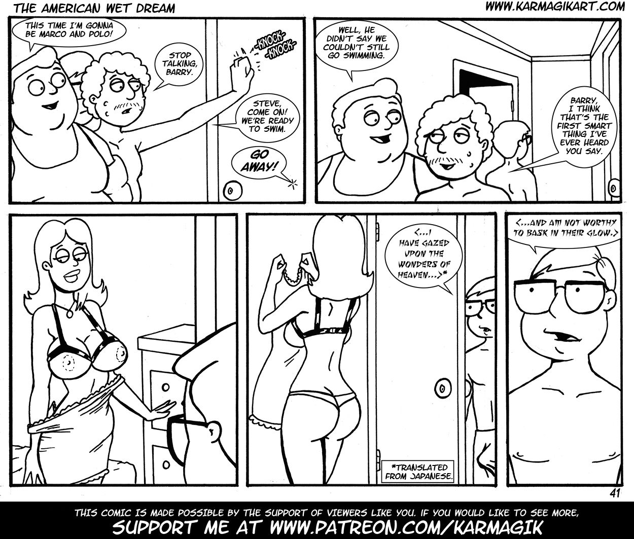 The American Wet Dream (American Dad!) [Karmagik] The American Wet Dream - No Color - (American Dad!) [Karmagik] – page 41