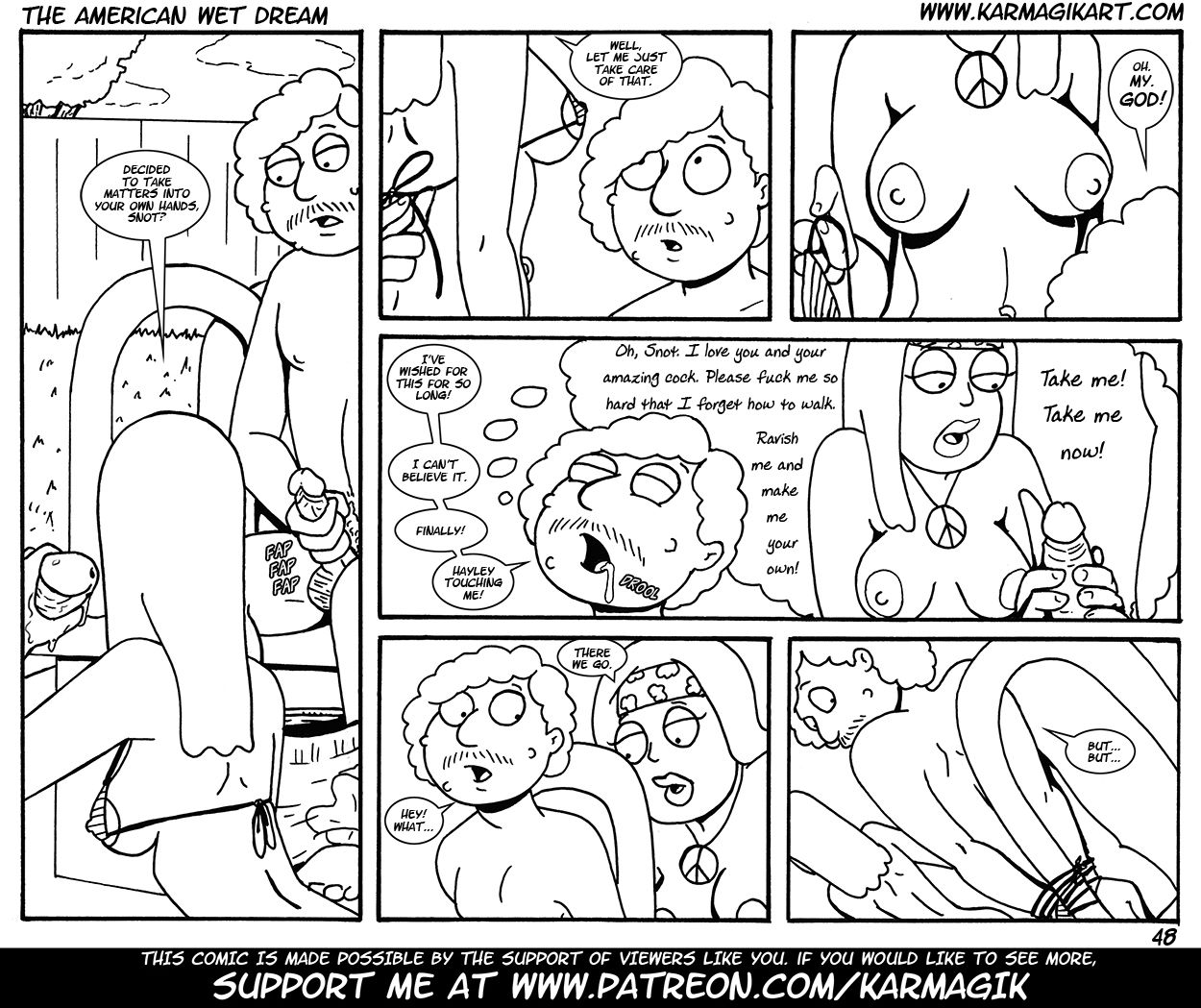 The American Wet Dream (American Dad!) [Karmagik] The American Wet Dream - No Color - (American Dad!) [Karmagik] – page 48