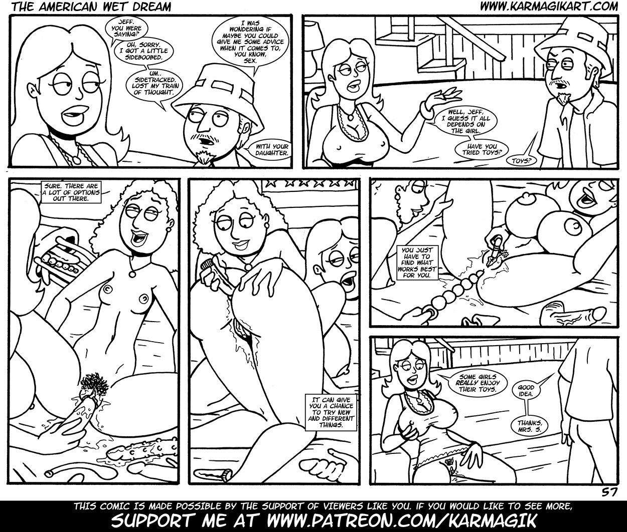 The American Wet Dream (American Dad!) [Karmagik] The American Wet Dream - No Color - (American Dad!) [Karmagik] – page 57