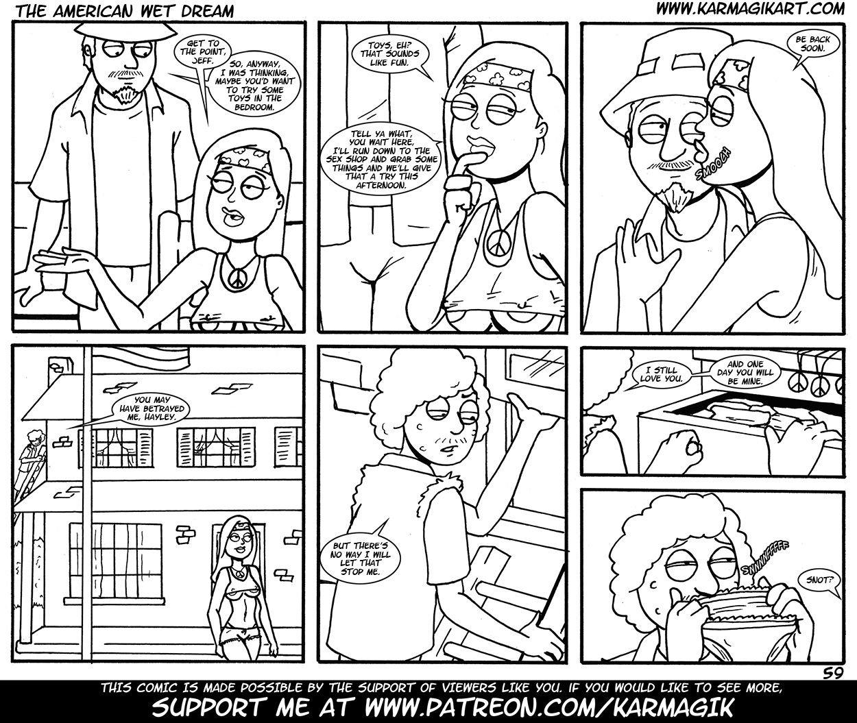 The American Wet Dream (American Dad!) [Karmagik] The American Wet Dream - No Color - (American Dad!) [Karmagik] – page 59