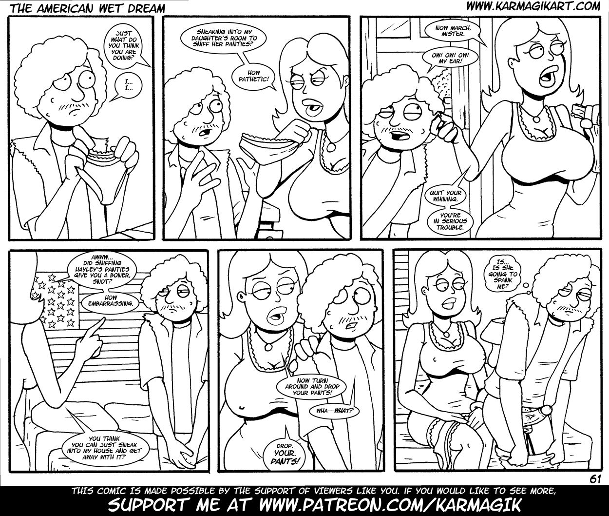 The American Wet Dream (American Dad!) [Karmagik] The American Wet Dream - No Color - (American Dad!) [Karmagik] – page 61