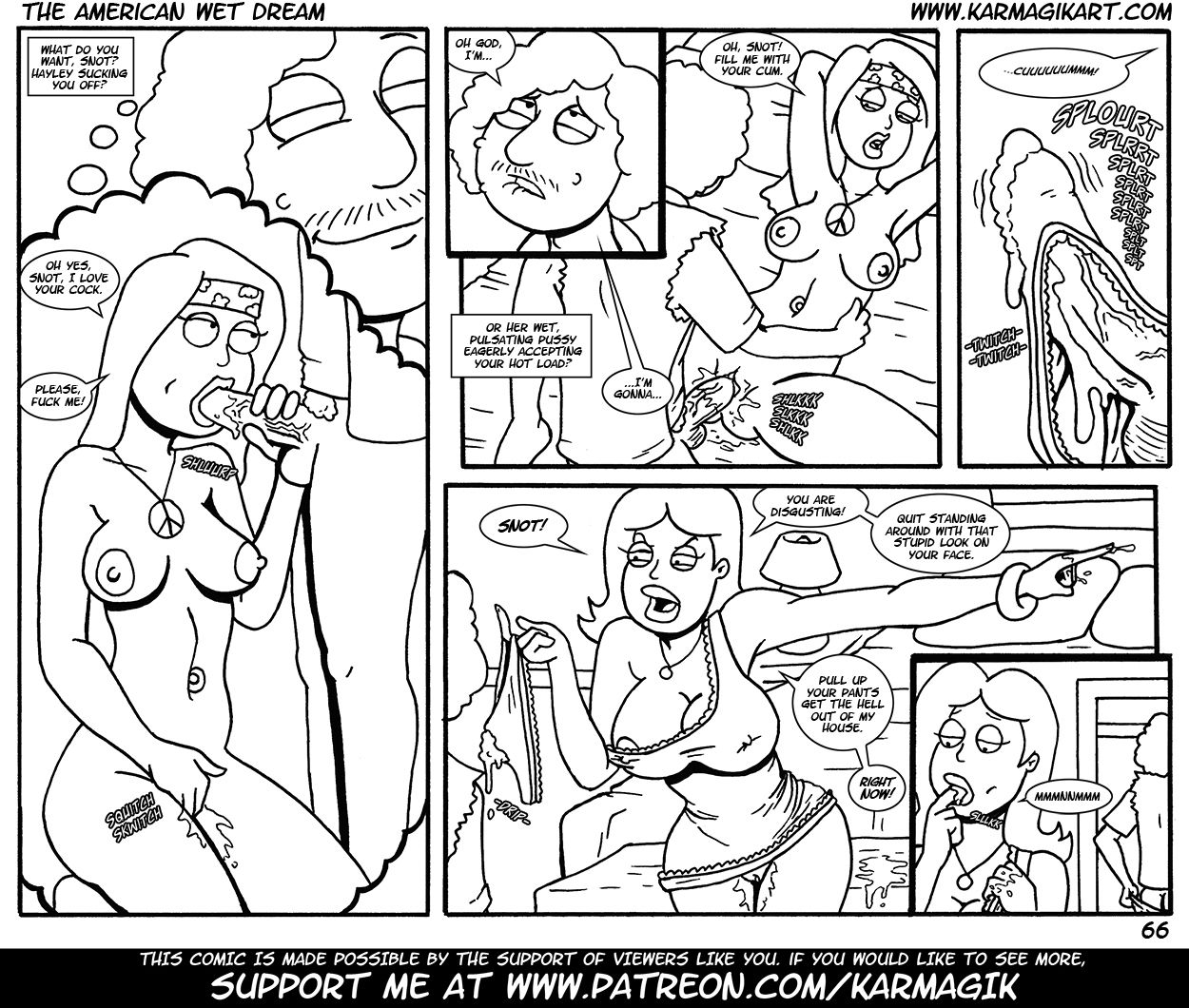 The American Wet Dream (American Dad!) [Karmagik] The American Wet Dream - No Color - (American Dad!) [Karmagik] – page 66