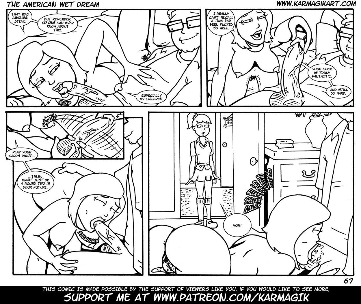 The American Wet Dream (American Dad!) [Karmagik] The American Wet Dream - No Color - (American Dad!) [Karmagik] – page 67