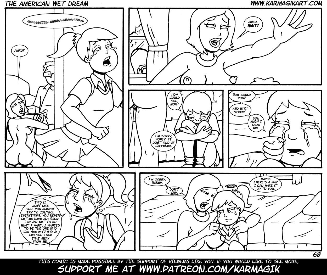 The American Wet Dream (American Dad!) [Karmagik] The American Wet Dream - No Color - (American Dad!) [Karmagik] – page 68