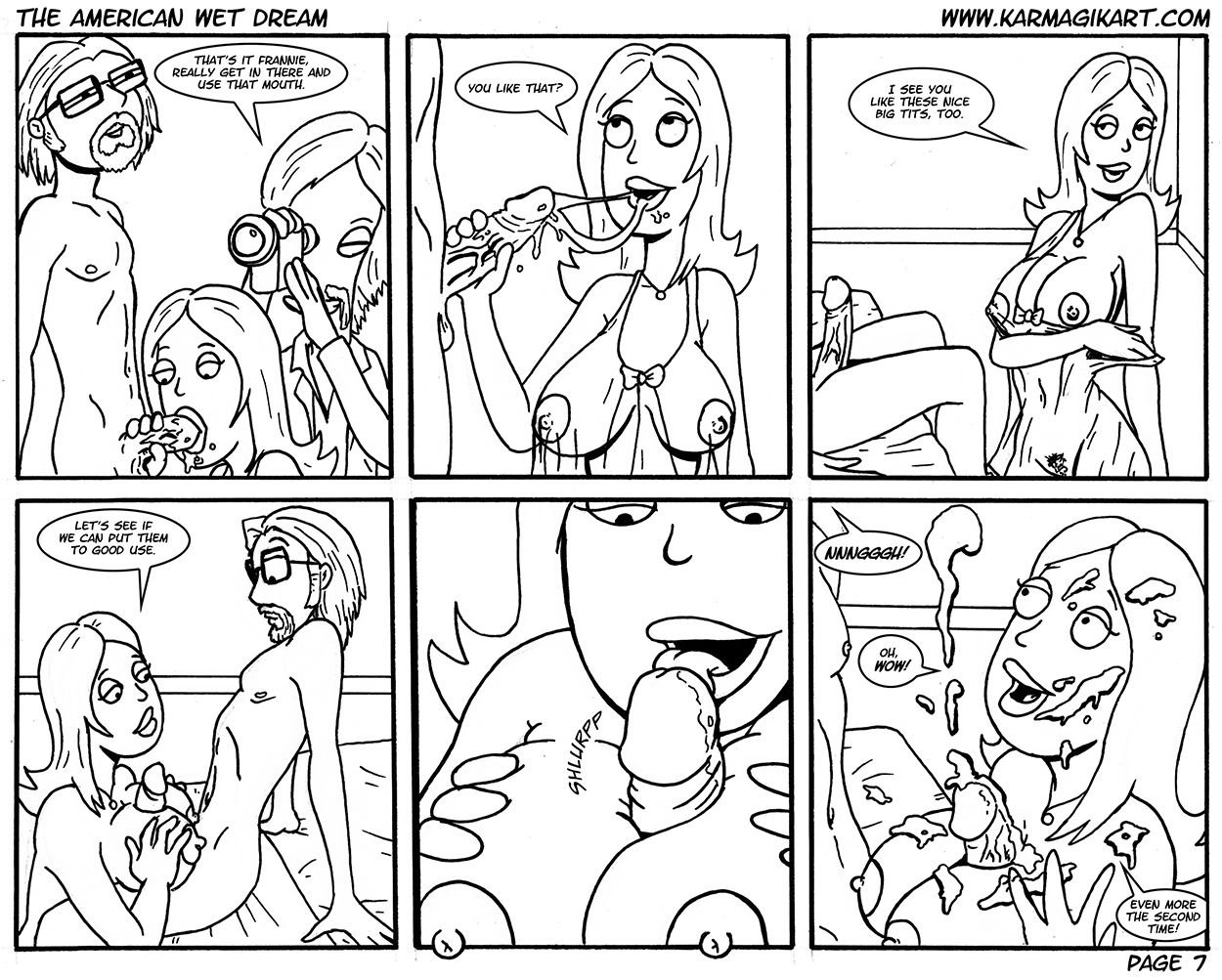 The American Wet Dream (American Dad!) [Karmagik] The American Wet Dream - No Color - (American Dad!) [Karmagik] – page 7