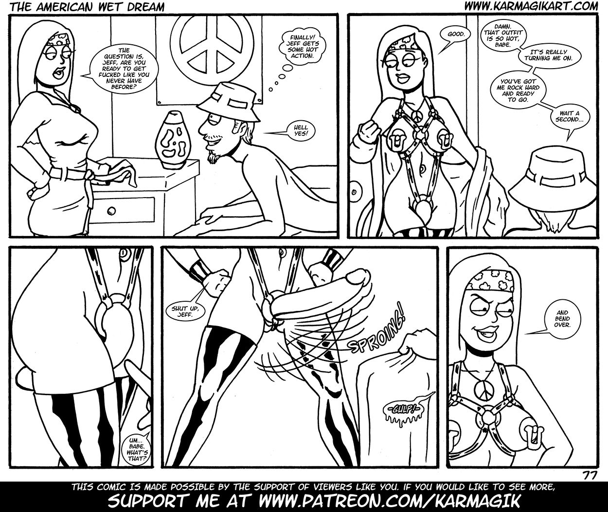 The American Wet Dream (American Dad!) [Karmagik] The American Wet Dream - No Color - (American Dad!) [Karmagik] – page 77