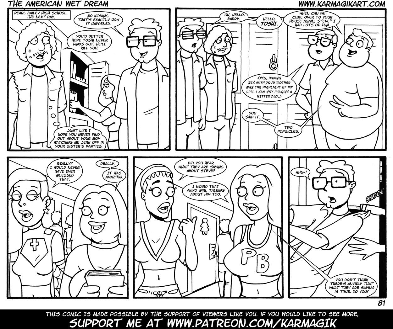 The American Wet Dream (American Dad!) [Karmagik] The American Wet Dream - No Color - (American Dad!) [Karmagik] – page 81