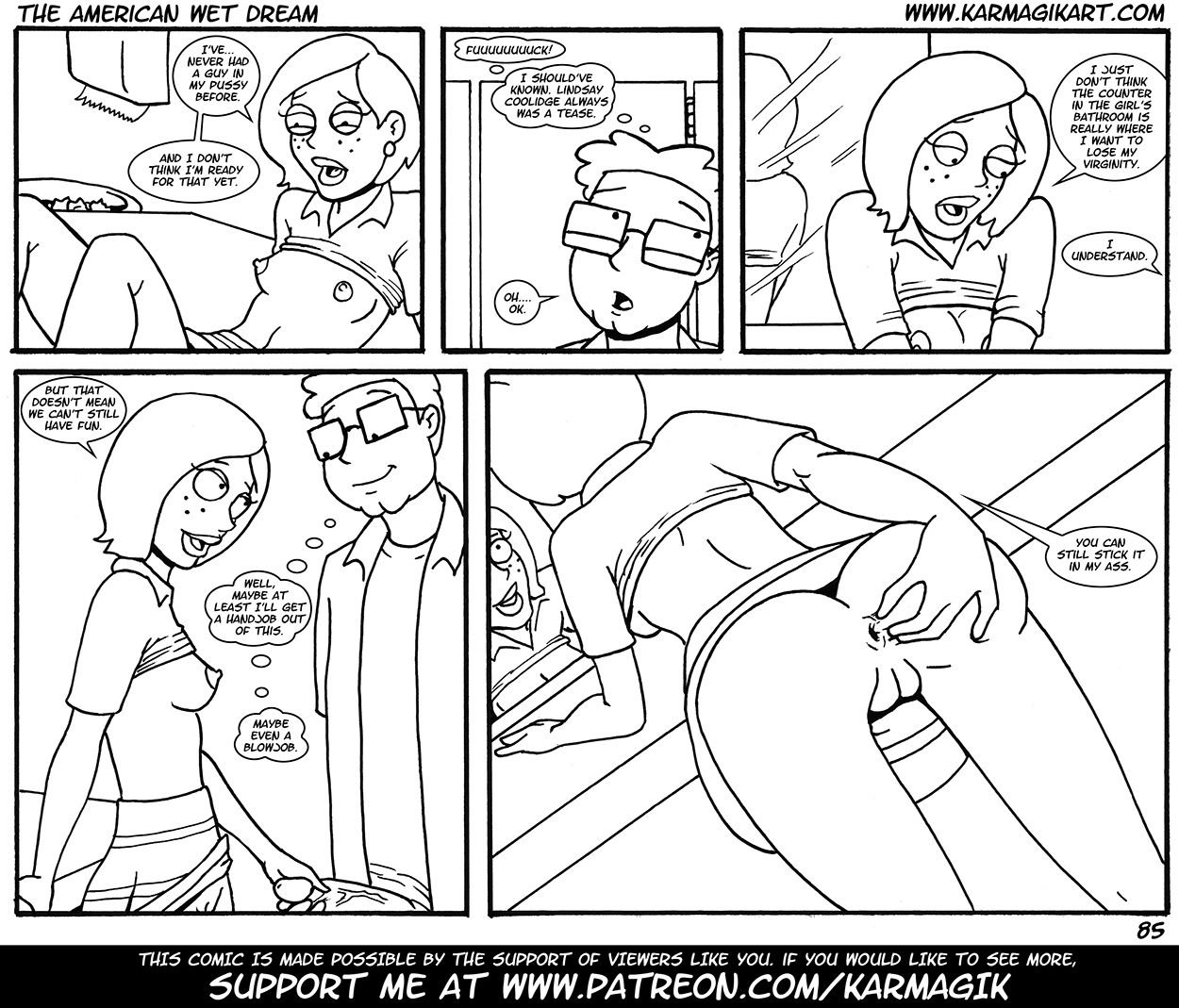 The American Wet Dream (American Dad!) [Karmagik] The American Wet Dream - No Color - (American Dad!) [Karmagik] – page 85