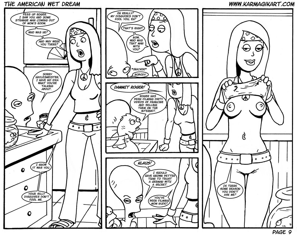 The American Wet Dream (American Dad!) [Karmagik] The American Wet Dream - No Color - (American Dad!) [Karmagik] – page 9