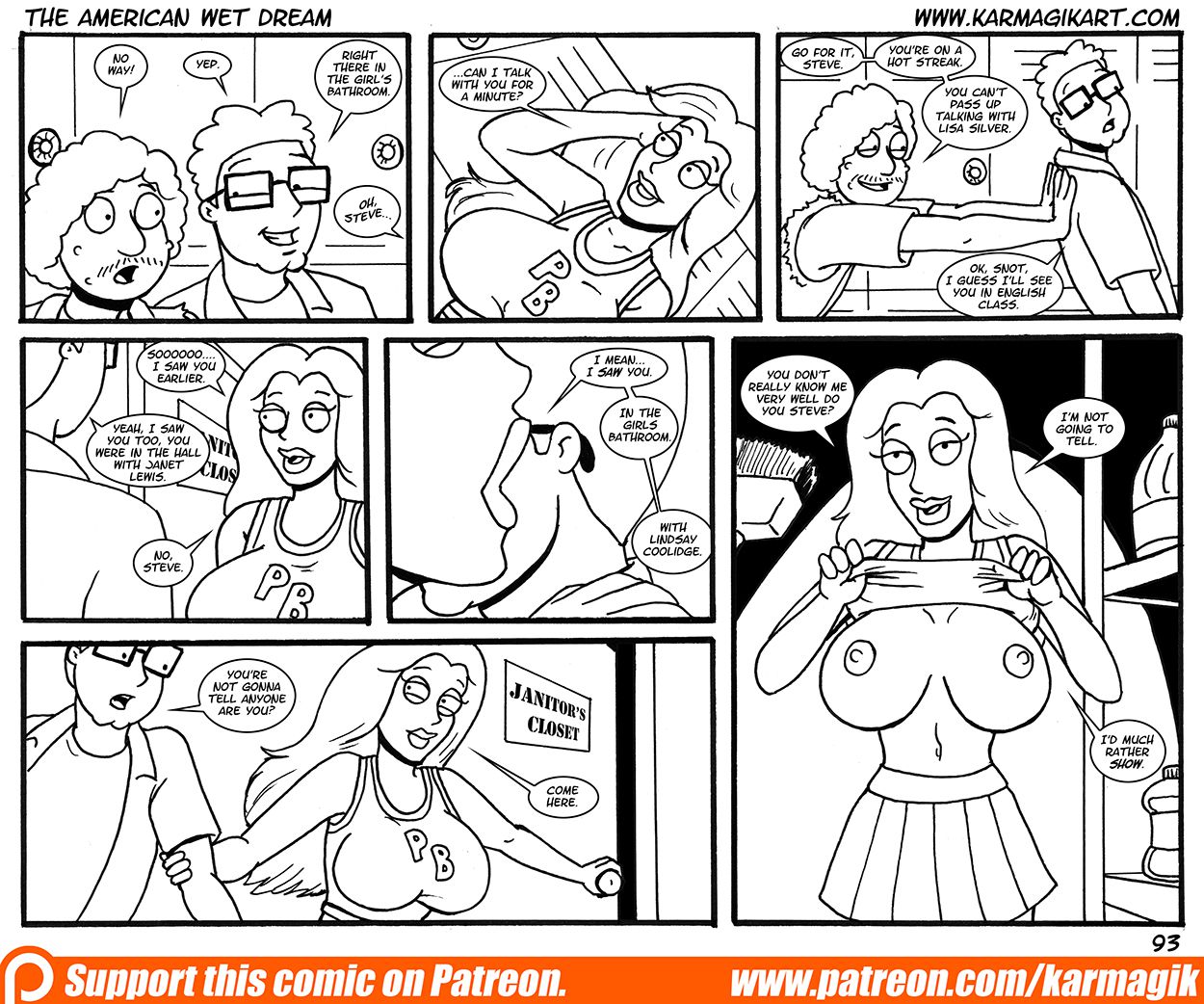 The American Wet Dream (American Dad!) [Karmagik] The American Wet Dream - No Color - (American Dad!) [Karmagik] – page 93