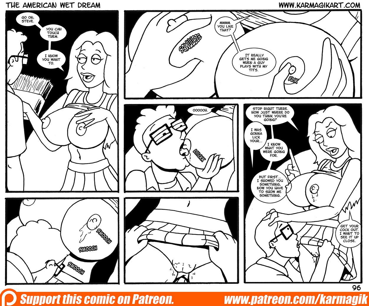 The American Wet Dream (American Dad!) [Karmagik] The American Wet Dream - No Color - (American Dad!) [Karmagik] – page 96