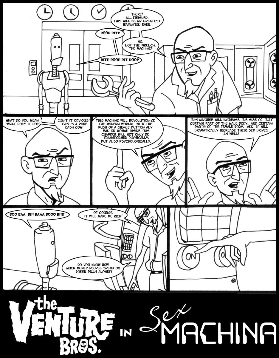 Villainess Intentions (The Venture Bros.) [Karmagik] 1 . Sex Machina - Chapter 1 (The Venture Bros.) [Karmagik] – page 1