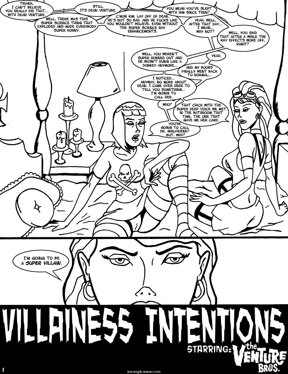 Villainess Intentions (The Venture Bros.) [Karmagik] 2 . Villainess Intentions  - Chapter 2 (The Venture Bros.) [Karmagik] – page 2