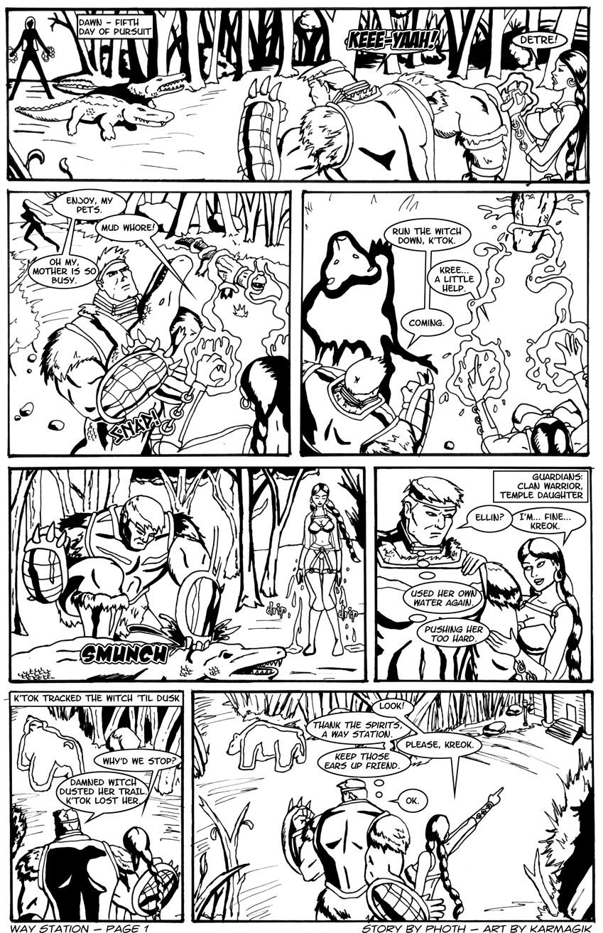 The Way Station [Karmagik] 1 . The Way Station - Chapter 1 [Karmagik] – page 2
