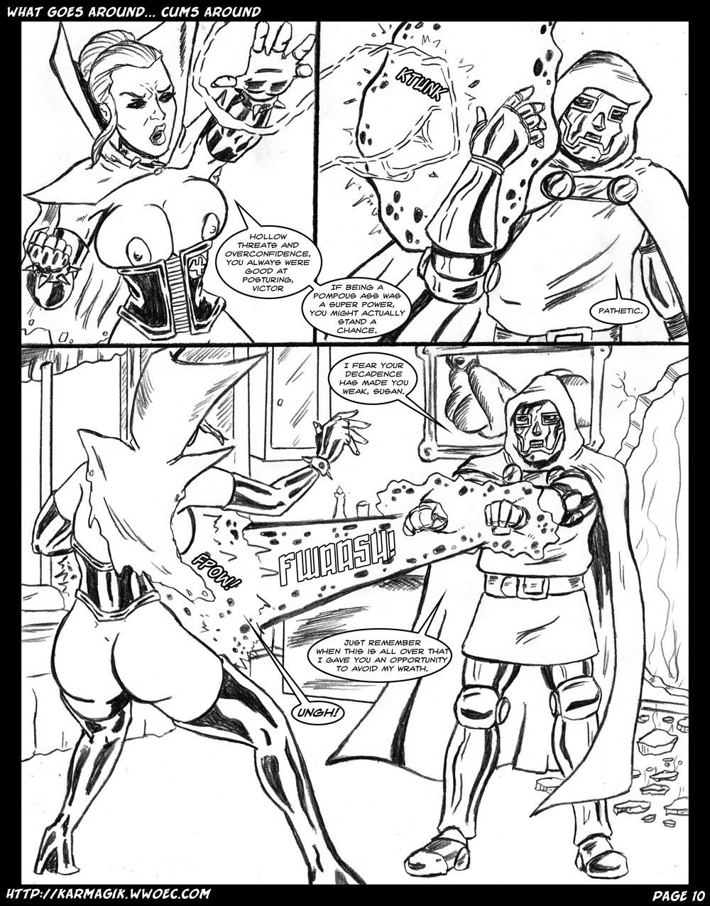 What Goes Around… Cums Around (Various) [Karmagik] 1 . What Goes Around... Cums Around - Chapter 1 (Various) [Karmagik] – page 10