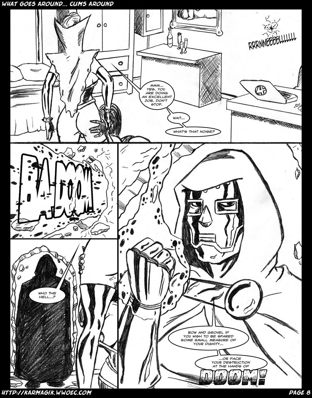 What Goes Around… Cums Around (Various) [Karmagik] 1 . What Goes Around... Cums Around - Chapter 1 (Various) [Karmagik] – page 8