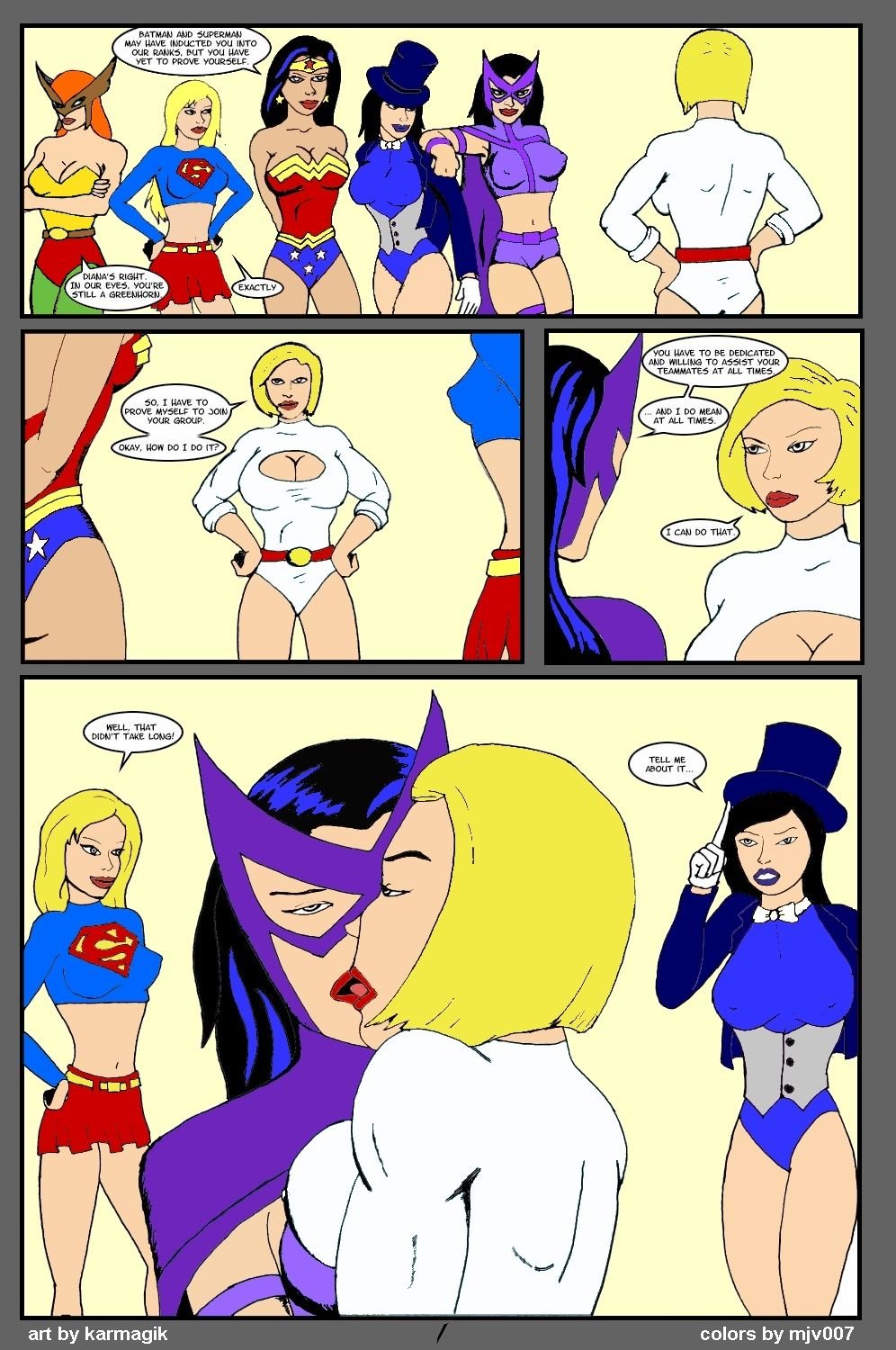 Who’s Got The Power (Various) [Karmagik] 1.5 . Who's Got The Power  - Chapter 1 - Colored (Various) [Karmagik] – page 1