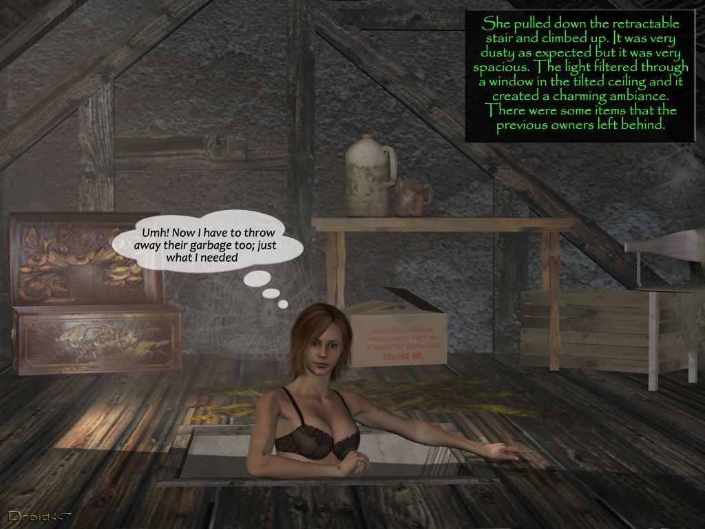 The Attic [3DMonsterStories , Droid447] 1 . The Attic  - Chapter 1 [3DMonsterStories , Droid447] – page 4