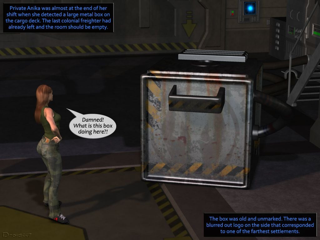 The Box [3DMonsterStories , Droid447] 1 . The Box  - Chapter 1 [3DMonsterStories , Droid447] – page 2