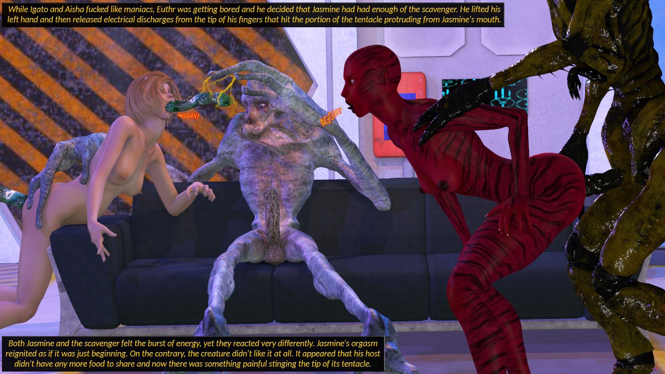 Jasmine’s Ordeal [3DMonsterStories] 1 . Jasmine's Ordeal  - Chapter 1 [3DMonsterStories] – page 162