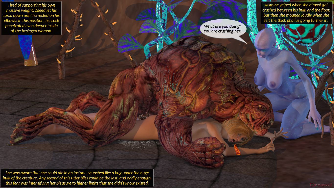 Jasmine’s Ordeal [3DMonsterStories] 1 . Jasmine's Ordeal  - Chapter 1 [3DMonsterStories] – page 74