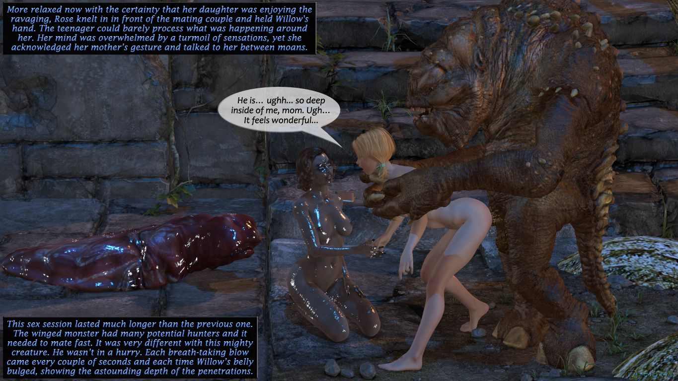 Jasmine’s Ordeal [3DMonsterStories] 2 . Willow's Egg - Chapter 2 [3DMonsterStories] – page 186