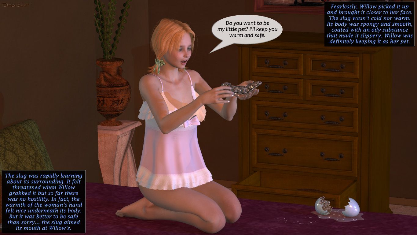 Jasmine’s Ordeal [3DMonsterStories] 2 . Willow's Egg - Chapter 2 [3DMonsterStories] – page 7