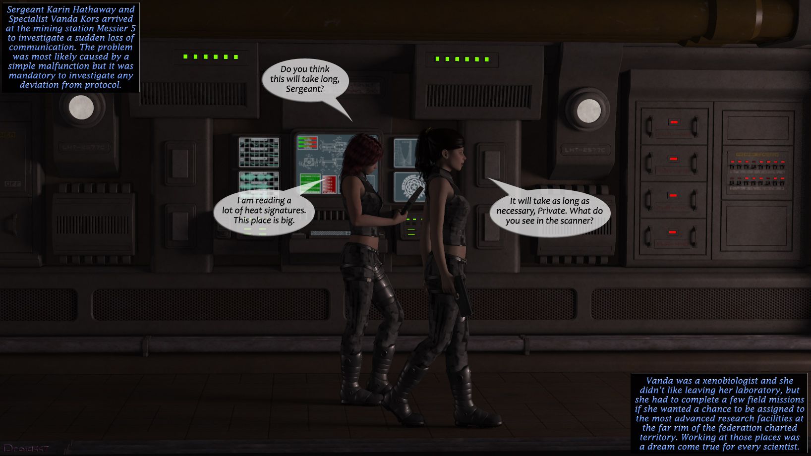 Riders [3DMonsterStories , Droid447] 1 . Riders  - Chapter 1 [3DMonsterStories , Droid447] – page 2