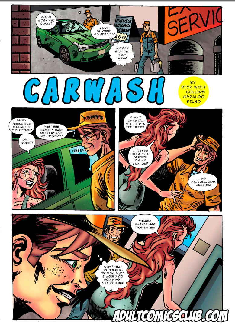 Car Wash [AdultComicsClub] 1 . Car Wash  - Chapter 1 [AdultComicsClub] – page 2