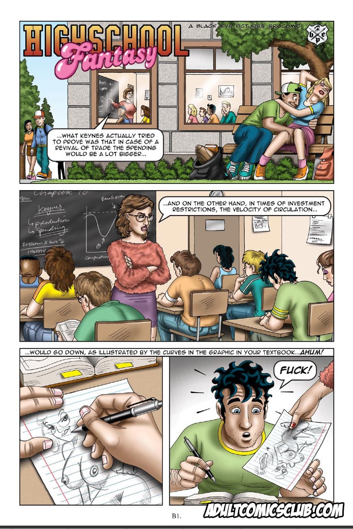 High School Fantasy [AdultComicsClub] 1 . High School Fantasy - Chapter 1 [AdultComicsClub] – page 2
