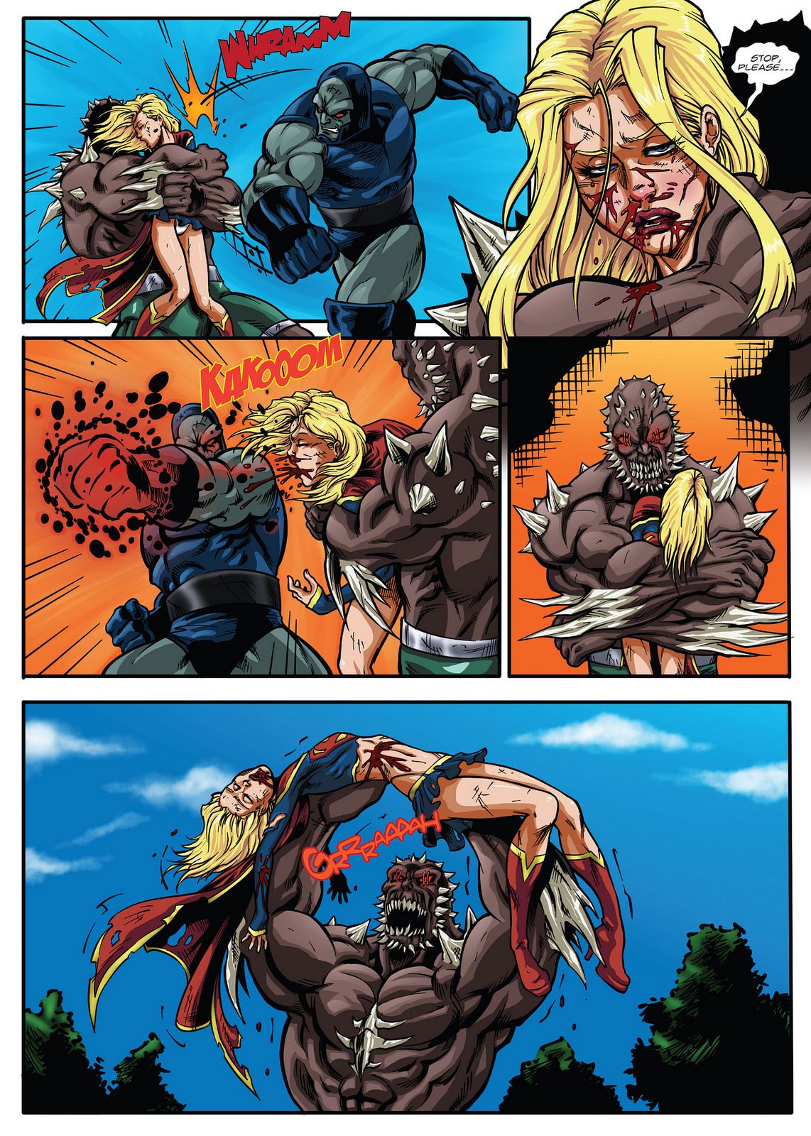 Supergirl’s Last Stand (Justice League) [R_EX] 1 . Supergirl's Last Stand - Chapter 1 (Justice League) [R_EX] – page 16